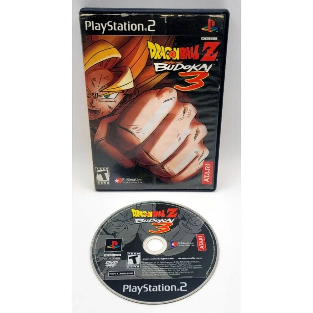 DRAGON BALL Z BUDOKAI 3‎ PS2 GAME PLAYSTATION 2 GAME & CASE